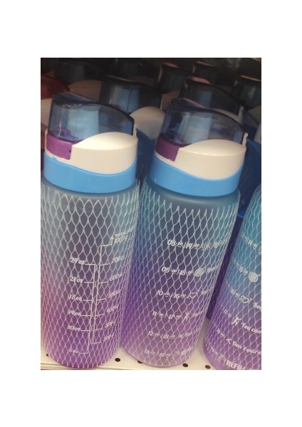 Matara Askılı Çift Renk Ölçü Baskılı Motivasyon 1 Lt
