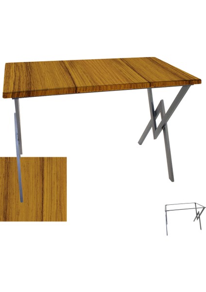 Anemon Werzalit Mutfak Masası 80X140 - Real Teak