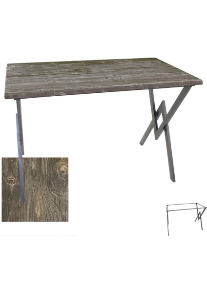 Anemon Werzalit Mutfak Masası 70X120 - Old Pine