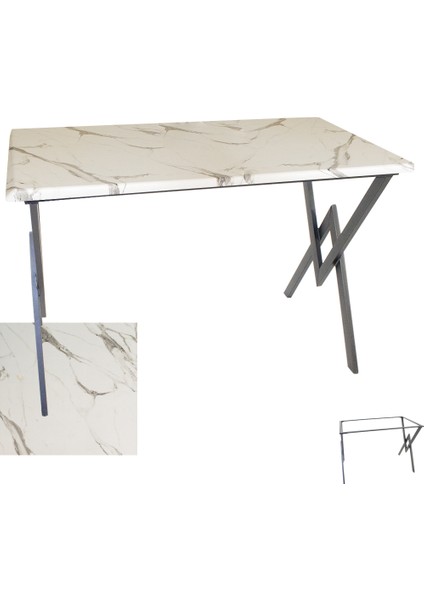 Anemon Werzalit Mutfak Masası 70X120 - Afyon Mermer