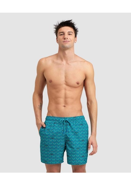 Mens Multiprints Beach Boxer Erkek Deniz Şortu 005980600