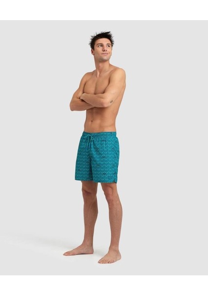 Mens Multiprints Beach Boxer Erkek Deniz Şortu 005980600