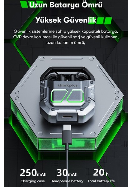 XT81 Tws Bluetooth 5.3 Mikrofonlu Kablosuz Kulaklık Siyah