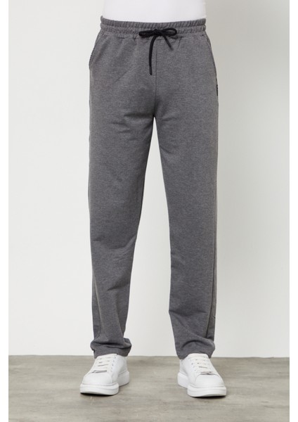 Comeor Siyah-Antrasit 2'li Erkek Düz Paça Rahat Kesim Eşofman Altı Premium Kumaş modelleri