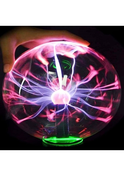 Plasma Light Küre Plazma Küre Cadı Küresi Müzikli Neonlu Küre Gece Lambası Dekor Parti Işıkları fırsatları