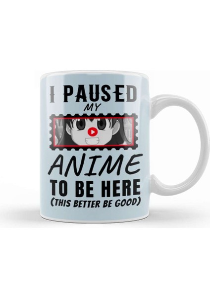 Sarcasm Funny Anime And Manga Otaku Lover Gift Kupa Bardak Porselen