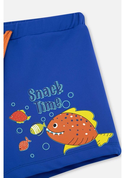 Mavi Balık Bask. Şort modelleri