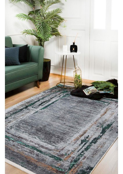 Beloretsk Gri Modern Dijital Baskı Halı