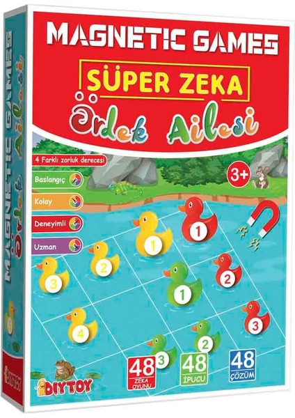 Manyetik Magnet Ördek Ailesi