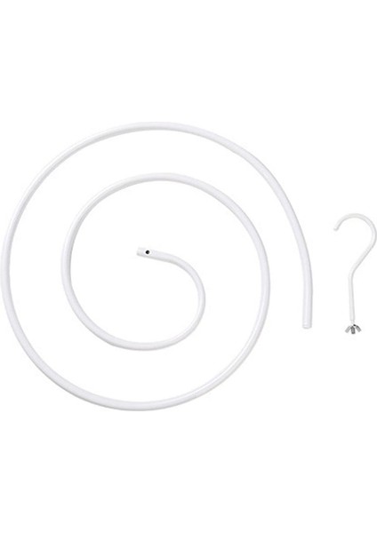 Yuvarlak Spiral Sac Askı Demir Spiral Yorgan Kurutma Askısı