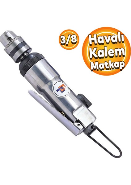 Gison GP350 Havalı Kalem Matkap 3/8" Sağ Sol Devir Yönü