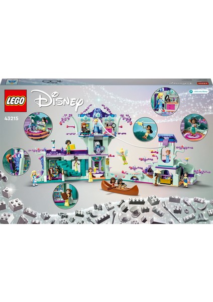 ® | Disney Classic Büyülü Ağaç Ev 43215 - 7 Yaş ve Üzeri Çocuklar İçin Koleksiyonluk ve Sergilenebilir Disney Yaratıcı Oyuncak Yapım Seti (1.016 Parça)