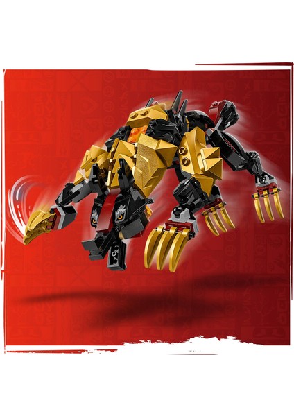 Ninjago İmperium Ejderha Avcısı Tazı 71790 - 6 Yaş ve Üzeri Çocuklar İçin Bir Canavar Oyuncak ve 3 Minifigür İçeren Yaratıcı Oyuncak Yapım Seti (198 Parça)