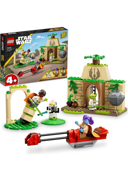 LEGO® Star Wars™ Tenoo Jedi Temple# 75358 - 4 Yaş ve Üzeri Çocuklar İçin  Yaratıcı Oyuncak Yapım Seti (124 Parça)