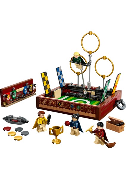 Harry Potter™ Quidditch™ Bavulu 76416 - 9 Yaş ve Üzeri Harry Potter Hayranları için Yaratıcı Oyuncak Yapım Seti (599 Parça)