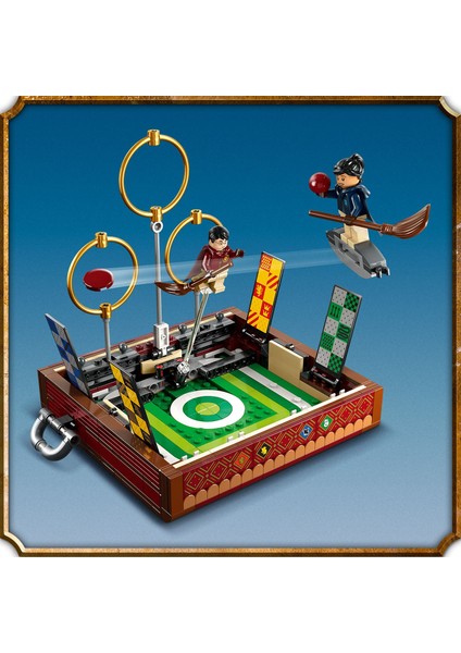 Harry Potter™ Quidditch™ Bavulu 76416 - 9 Yaş ve Üzeri Harry Potter Hayranları için Yaratıcı Oyuncak Yapım Seti (599 Parça)