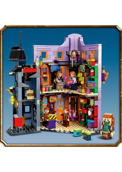 LEGO®  Harry Potter TM Diagon Yolu: Weasley Büyücü Şakaları 76422 - 8 Yaş ve Üzeri Çocuklar İçin  Koleksiyonluk Yaratıcı Oyuncak Yapım Seti (834 Parça)