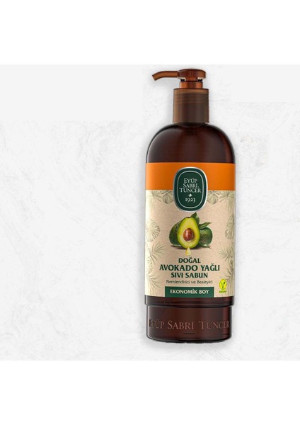 Doğal Avokado Yağlı Sıvı Sabun 750 ml