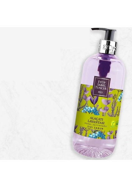 Alaçatı Lavantası Doğal Zeytinyağlı Sıvı Sabun 500 ml