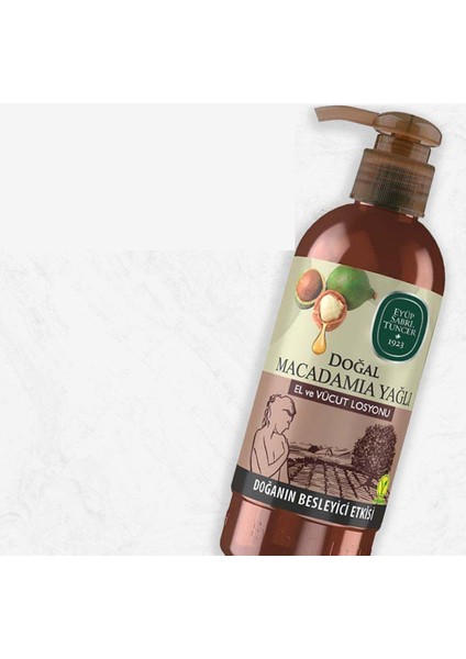 Doğal Macadamia Yağlı El ve Vücut Losyonu 250 ml