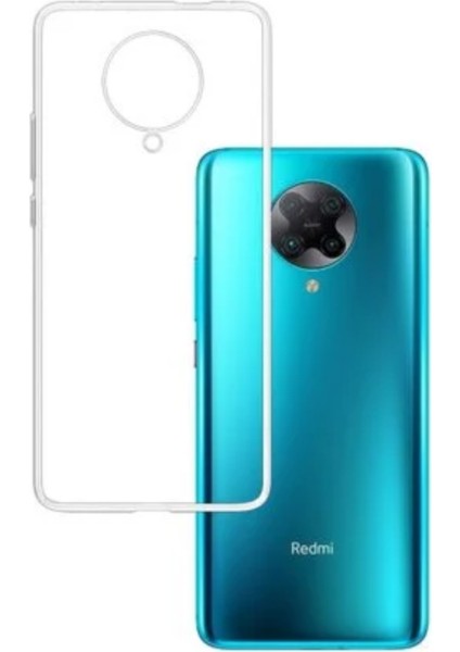 Caseworld Xiaomi Redmi K30 Pro ile Uyumlu Kapak 1mm Süper Silikon Şeffaf Kılıf