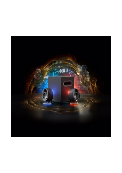 Arena 7 61543 Rgb Siyah Gaming (Oyuncu) Hoparlör