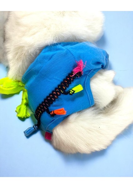 Blue Tufty Kemique's Secret Kedi Iç Çamaşırı Regl Külot Don modelleri