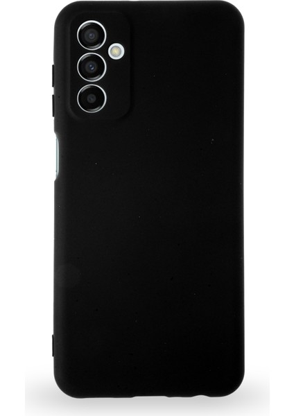 Samsung Galaxy M13 Kapak Içi Kadife Kamera Korumalı Lansman Silikon Kılıf - Siyah
