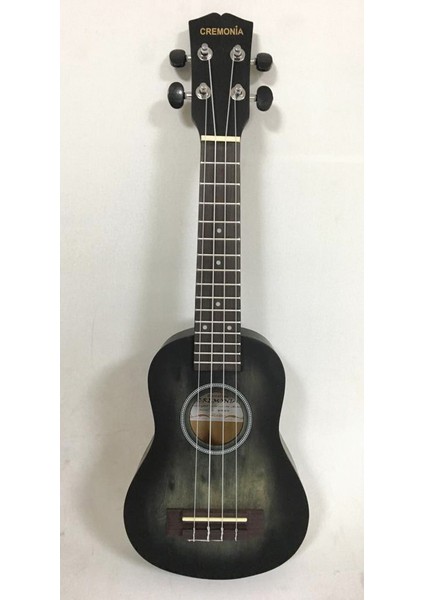 Ukulele 21" Mat Siyah