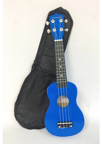 Ukulele 21" Koyu Mavi