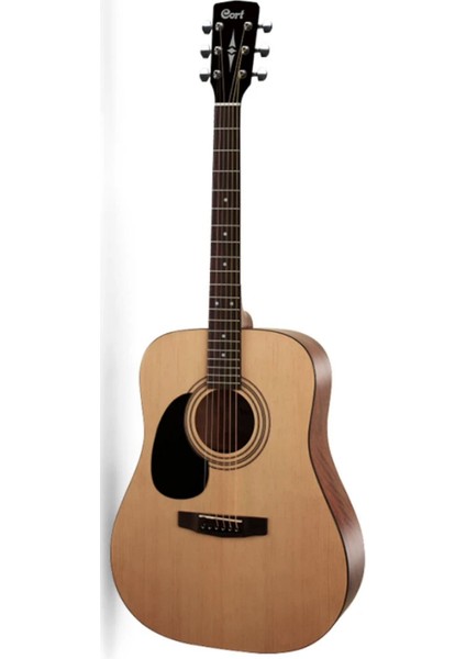 Akustik Gitar Solak, Open Pore, Ladin Kapak, Arka