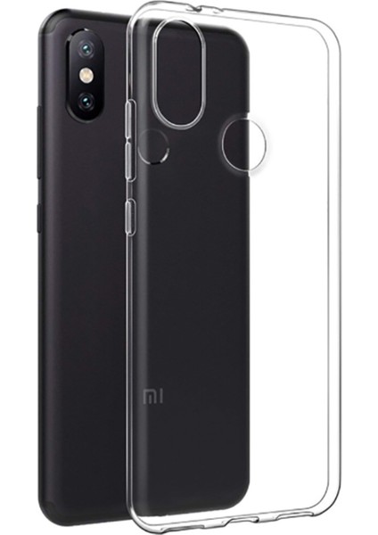 Xiaomi Redmi Note 5 Pro ile Uyumlu Kapak 1mm Süper Silikon Şeffaf Kılıf