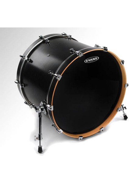 Deri 20 Resonant Siyah Clear Kick Ön Deliksiz Tek