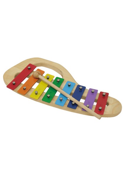 8-Tone Colored Bell Set Çin