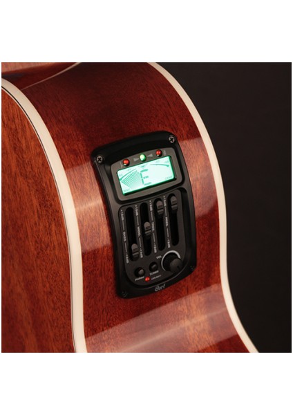Elektro Akustik Gitar Kılıflı Jumbo Cort Eq modelleri