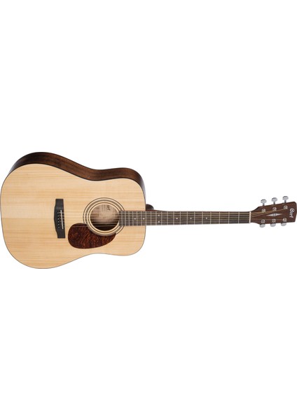 Akustik Gitar, Open Pore, Masif Ladin Kapak, Arka&