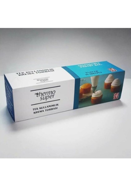 Krema Sıkma Torbası 72'li