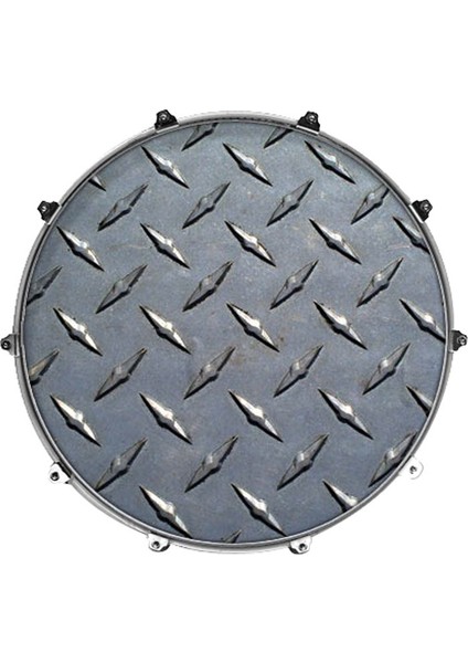 Deri 20 Texture Diamond Plate (No Kick Ön Deri Fot