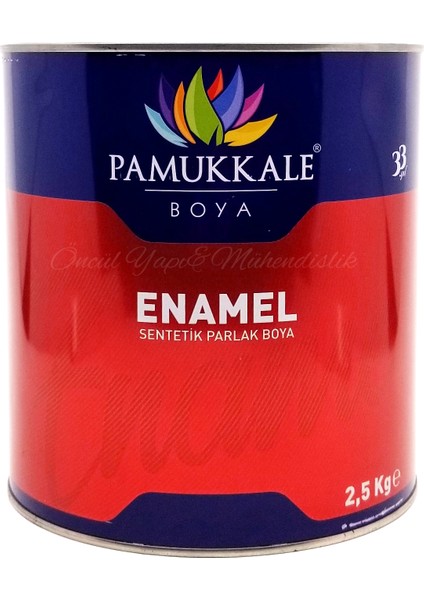 Enamel Parlak Sentetik Yağlı Boya Ahşap & Metal 2.5kg