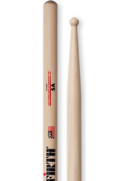 Baget/ stick Joe Porcaro Signature (Çift), Hıckory,