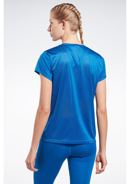 WOR Commercial Poly Mavi Kadın Kısa Kol T-Shirt fırsatları