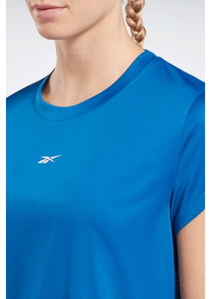 WOR Commercial Poly Mavi Kadın Kısa Kol T-Shirt indirimleri