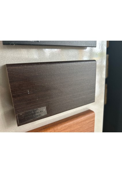 By Istanbul Modema 8 cm Renkli Pvc Kaplma Parke Süpürgelik Wenge Wenge