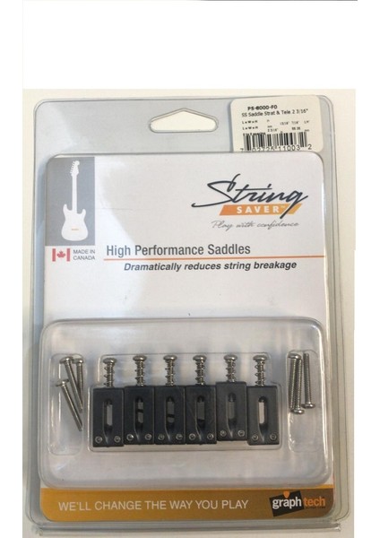 Ss Saddle Strat Vintage 2-316 (6 Pcs)