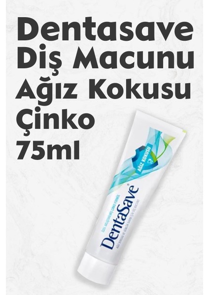 Diş Macunu Ağız Kokusu Çinko Formül 75 ml