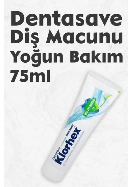 Klorhex Diş Macunu Yoğun Bakım 75 ml