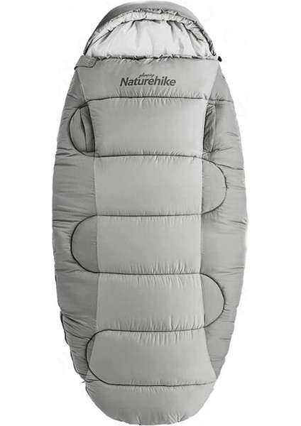 PS400 Oval Ultralight Uyku Tulumu -12°c ( Cloudy Grey )