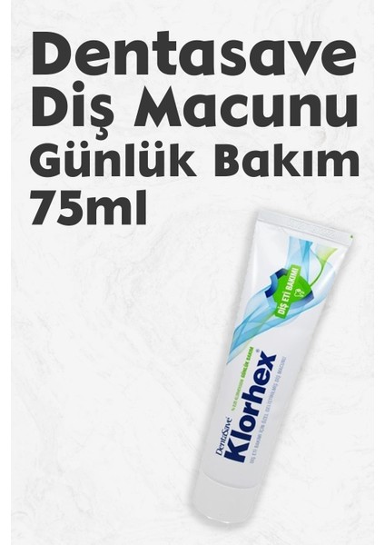 Klorhex Diş Macunu Günlük Bakım 75 ml