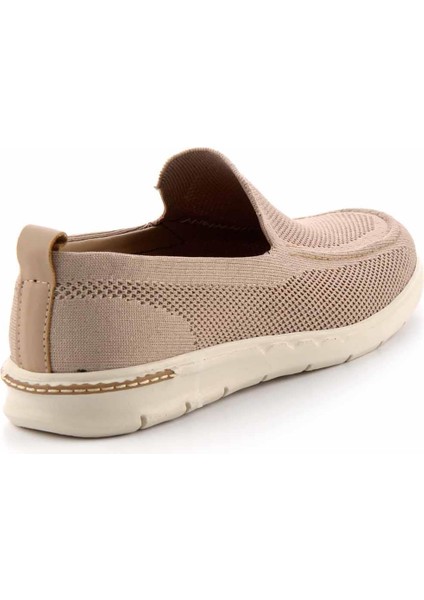 Bej Leather Erkek Casual Ayakkabı E01366011103