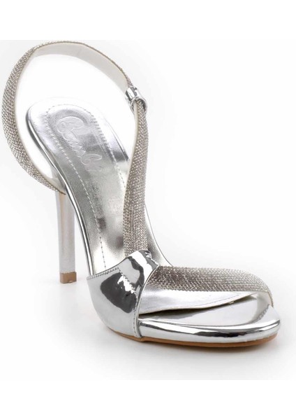 Lame Ayna Kadın Abiye Ayakkabı K05353046739 fırsatları